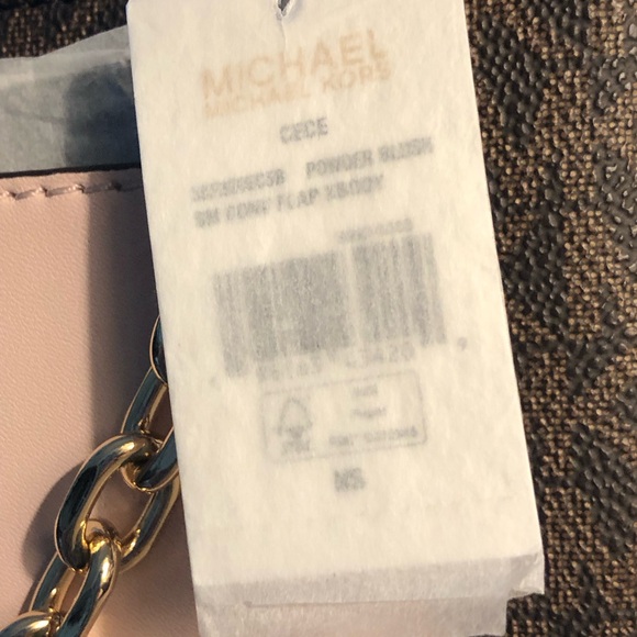 Michael Kors Cece Small Logo Shoulder Bag NWT - Picture 6 of 8